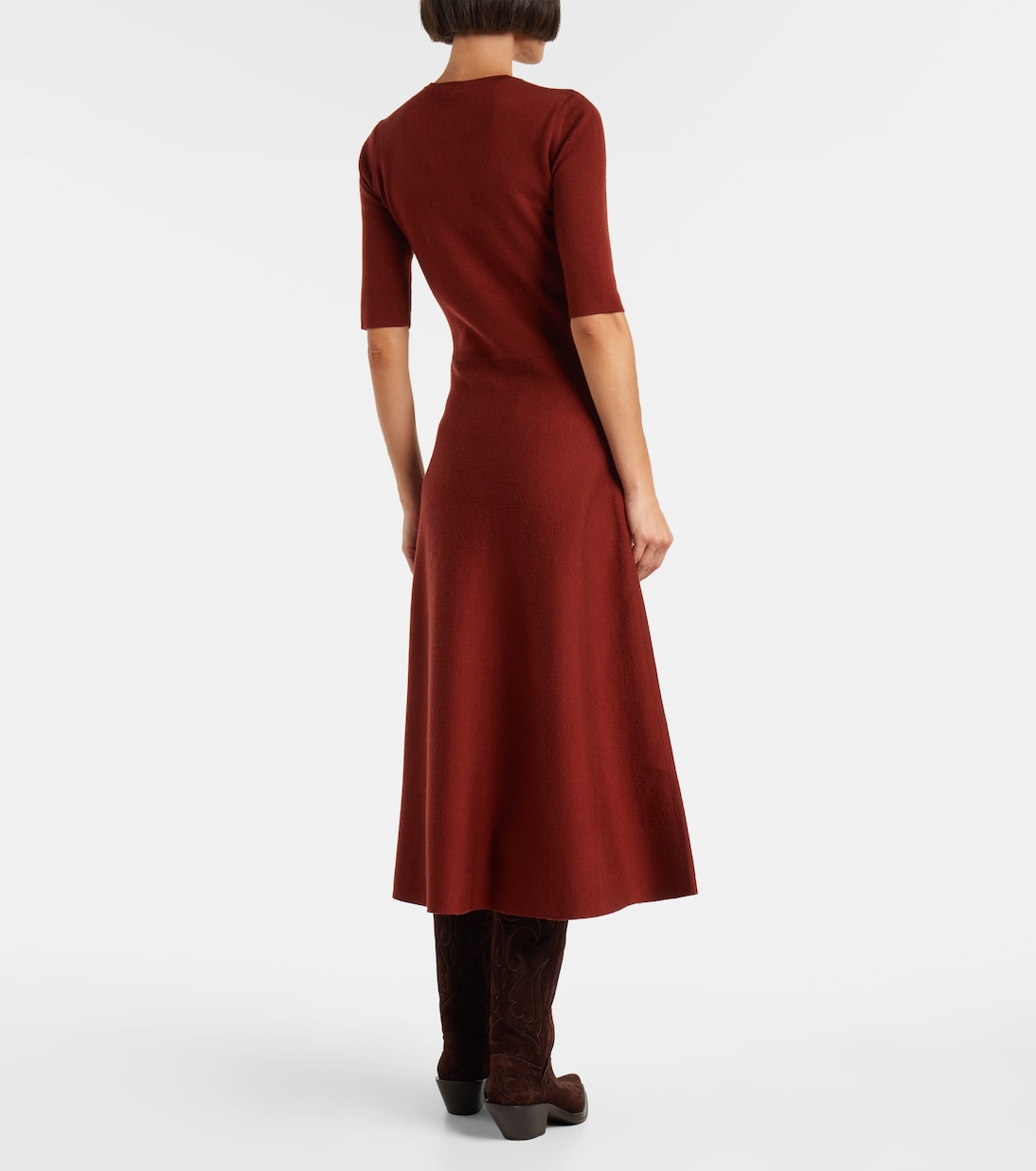 Maxikleid aus Wolle, Kaschmir und Seide | Gabriela Hearst