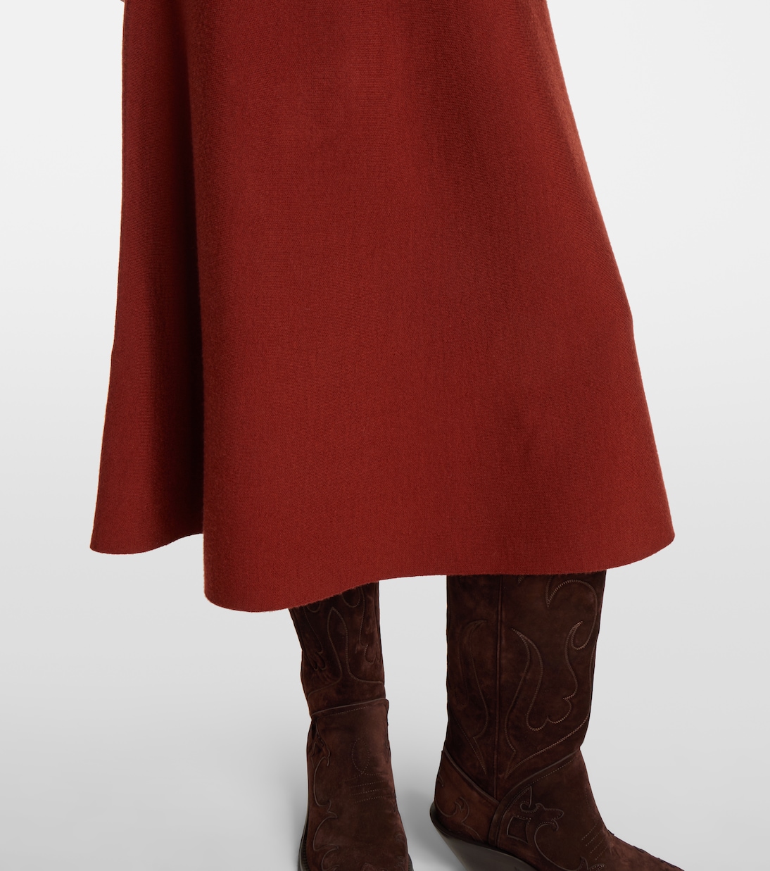 Maxikleid aus Wolle, Kaschmir und Seide | Gabriela Hearst