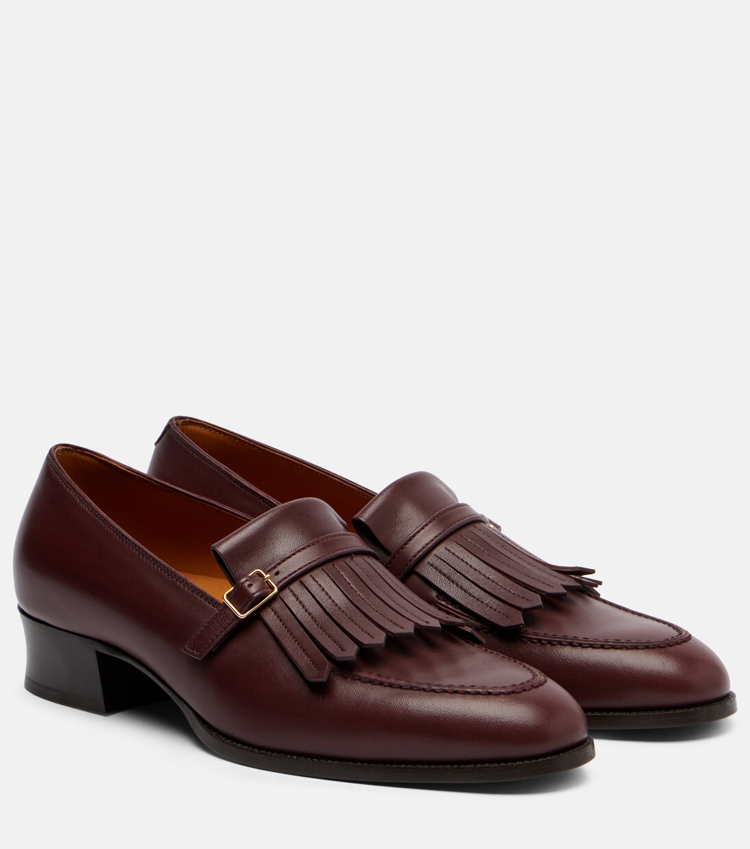 Mocasines Pennan de piel con flecos | Loro Piana
