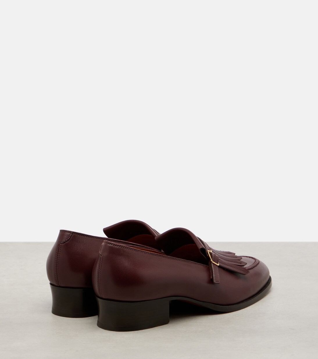 Mocasines Pennan de piel con flecos | Loro Piana