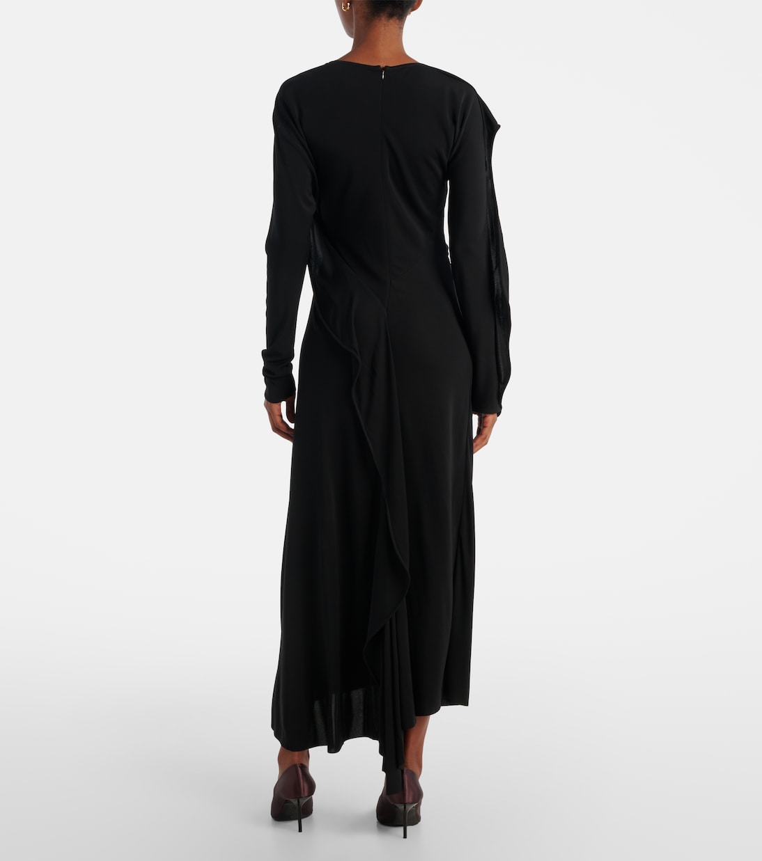 Draped jersey maxi dress | Victoria Beckham
