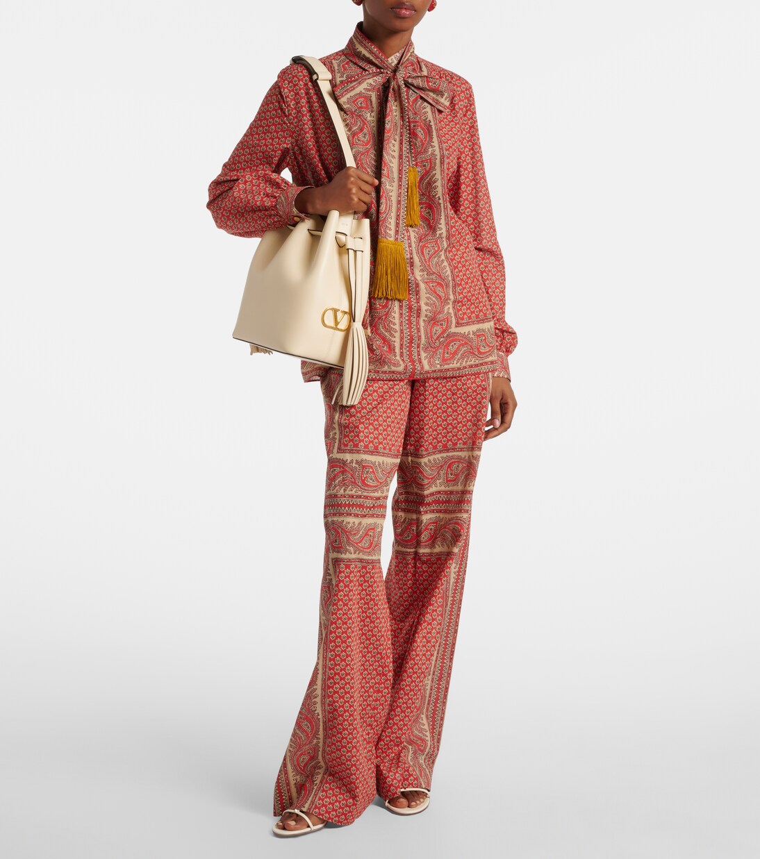 Weite Hose aus Baumwolle | Valentino
