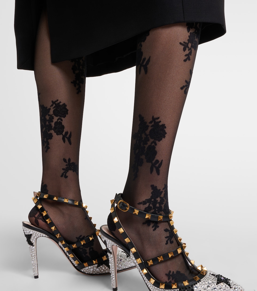 Floral tights | Valentino