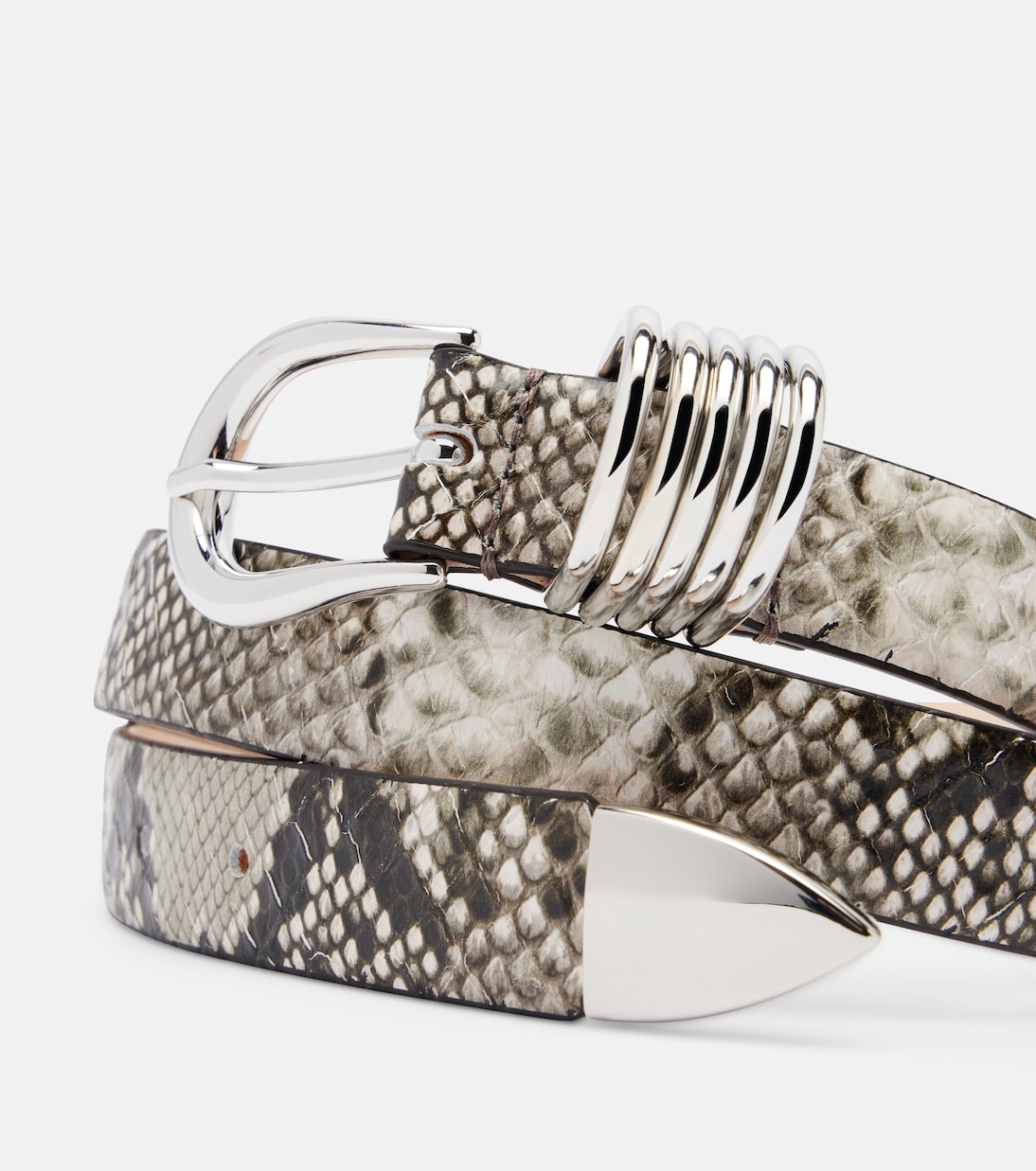 Gürtel Hollyhock aus Leder | Déhanche