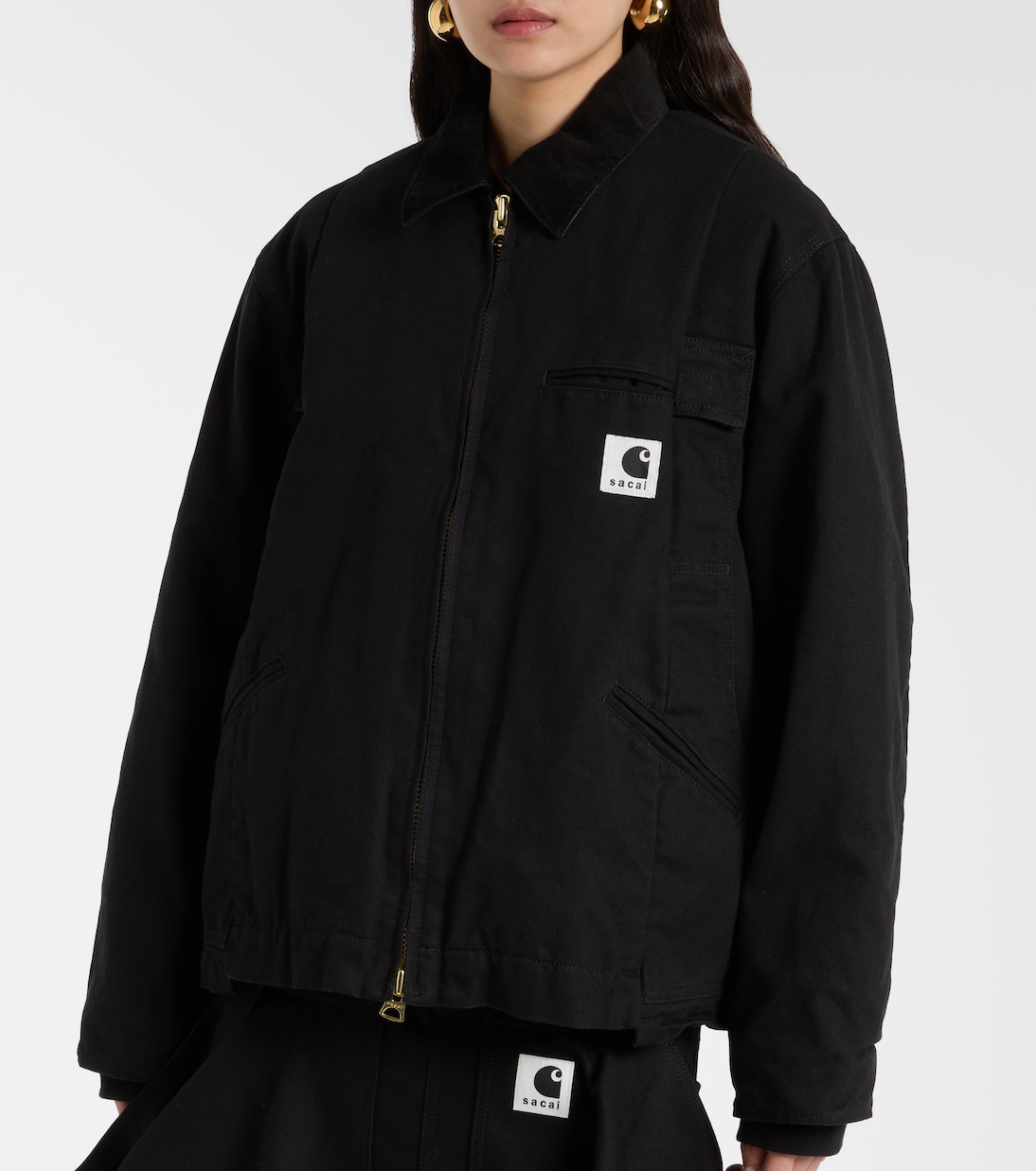X Carhartt Blouson aus Baumwolle | Sacai