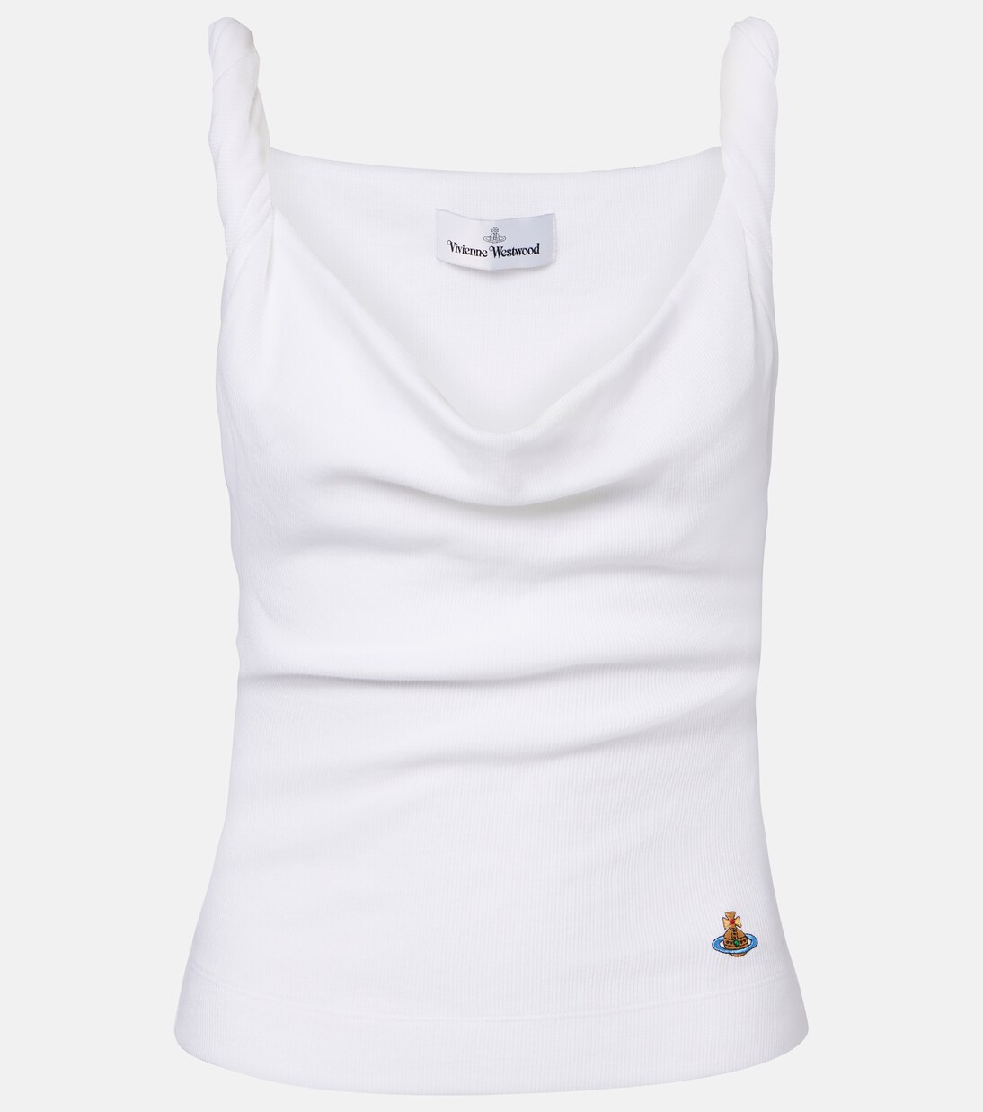 Anna cotton-blend jersey tank top | Vivienne Westwood