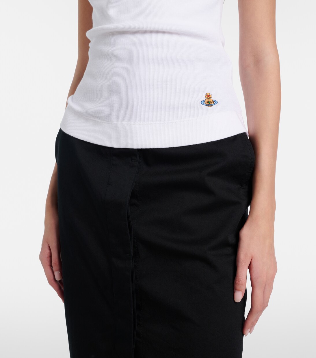 Anna cotton-blend jersey tank top | Vivienne Westwood