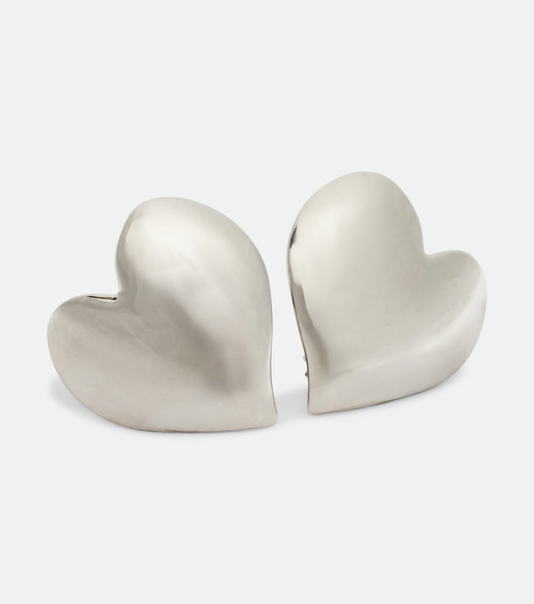 Heart clip-on earrings | Oscar de la Renta