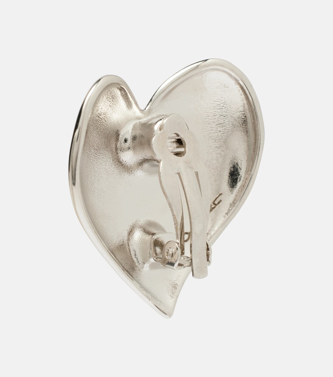 Heart clip-on earrings | Oscar de la Renta