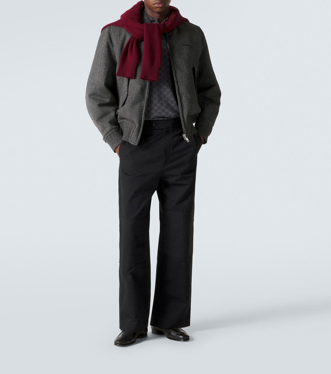 GG棉质珠地布提花Polo衫 | Gucci