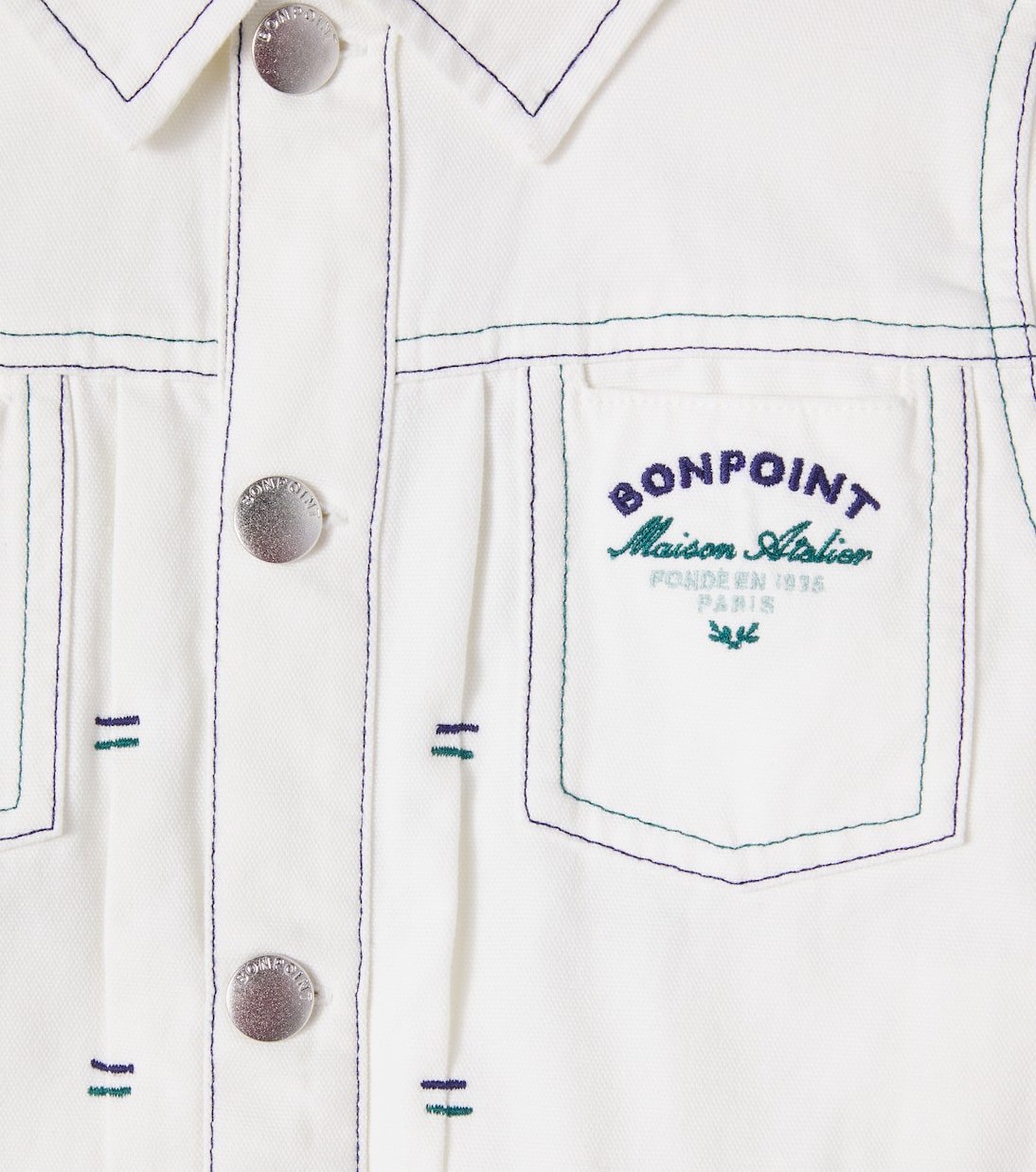 Leddis denim jacket | Bonpoint