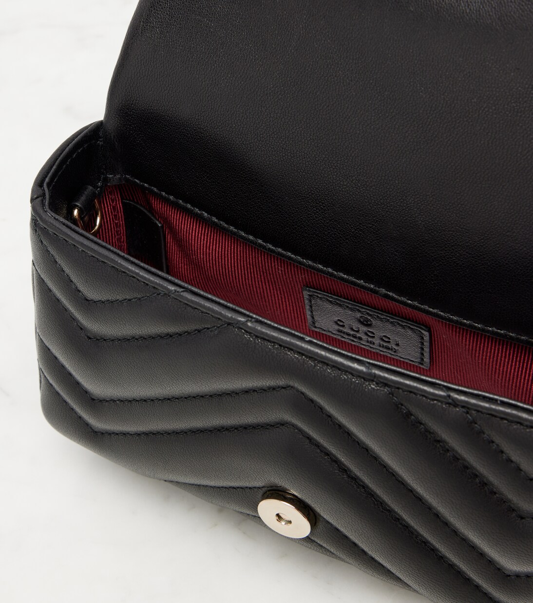 Schultertasche GG Marmont Mini aus Leder | Gucci