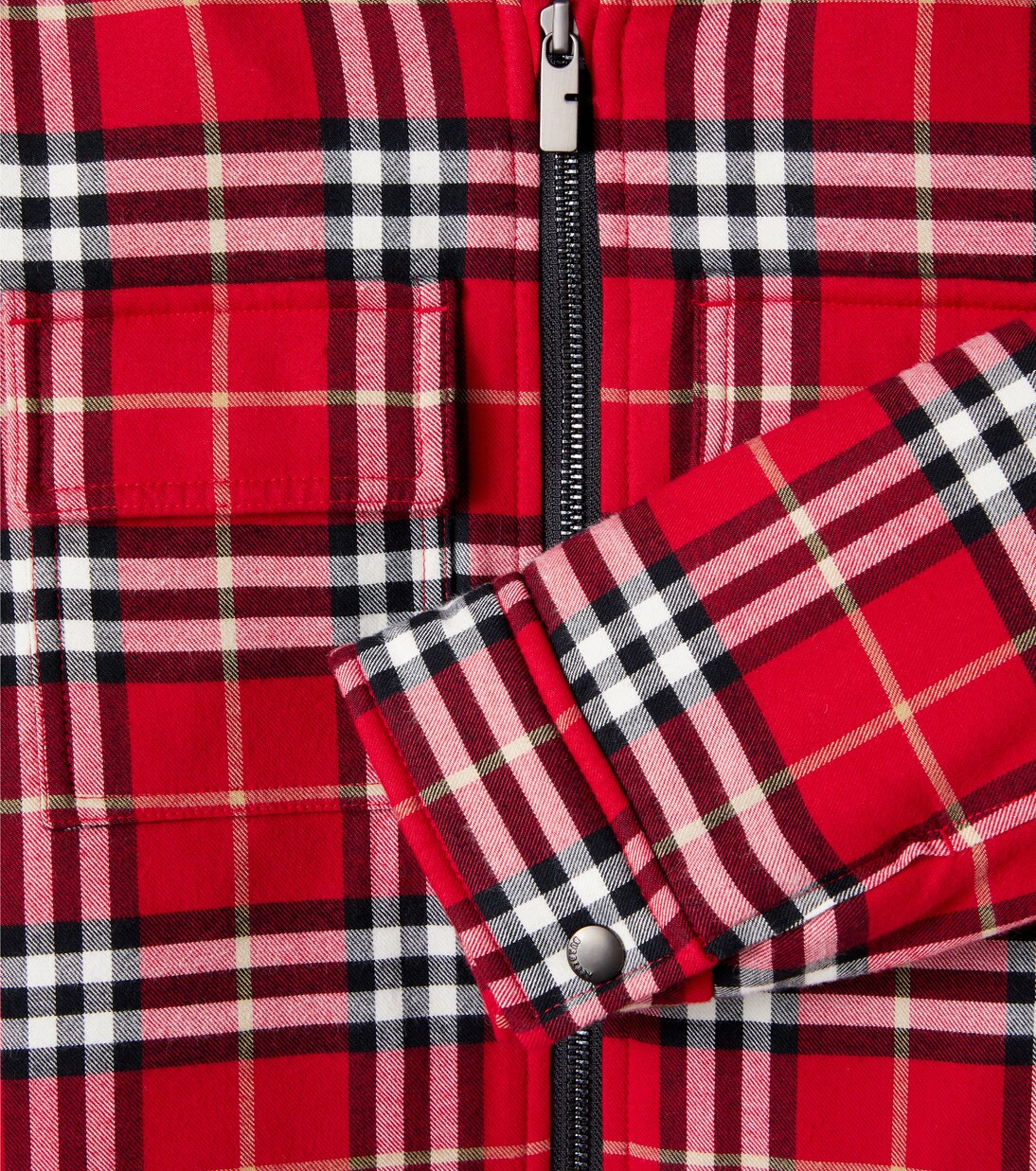 Burberry Check hooded cotton jacket | Burberry Kids