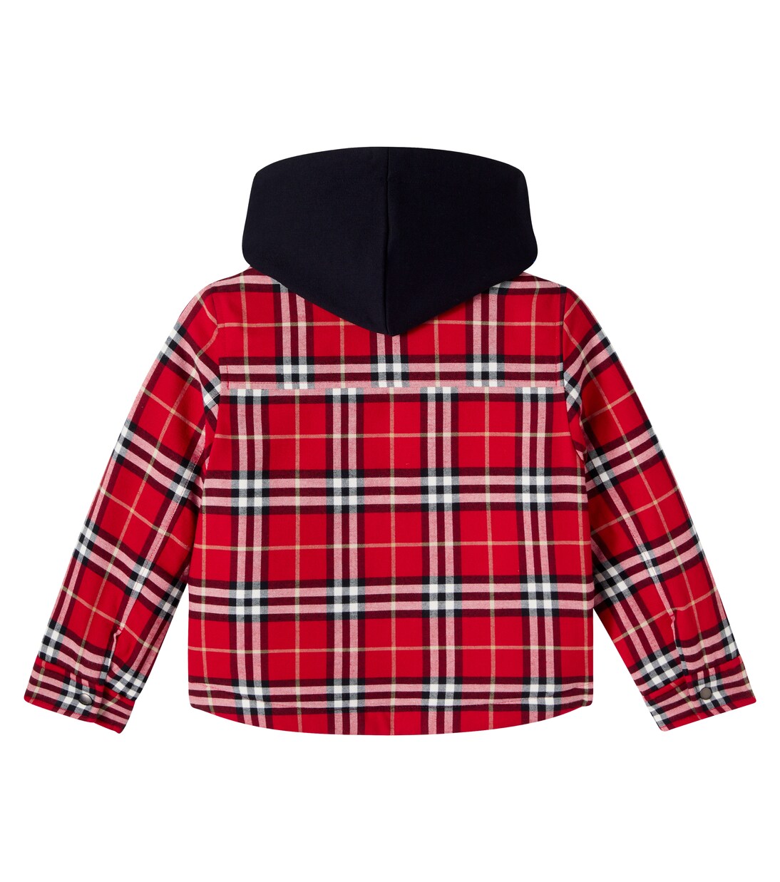 Burberry Check hooded cotton jacket | Burberry Kids