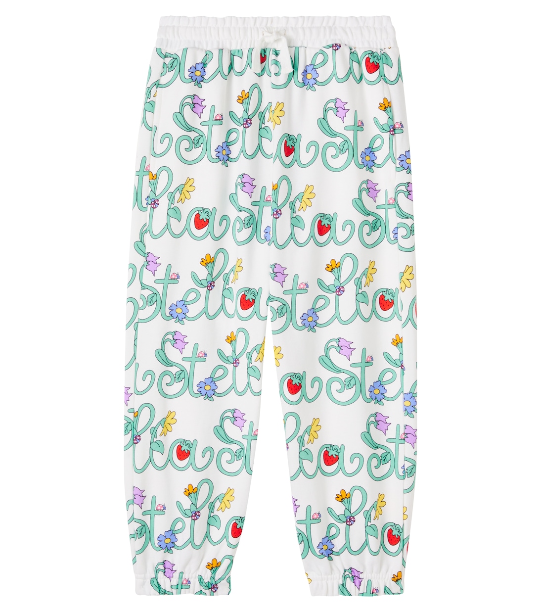 Pantalones deportivos de algodón estampados | Stella McCartney Kids