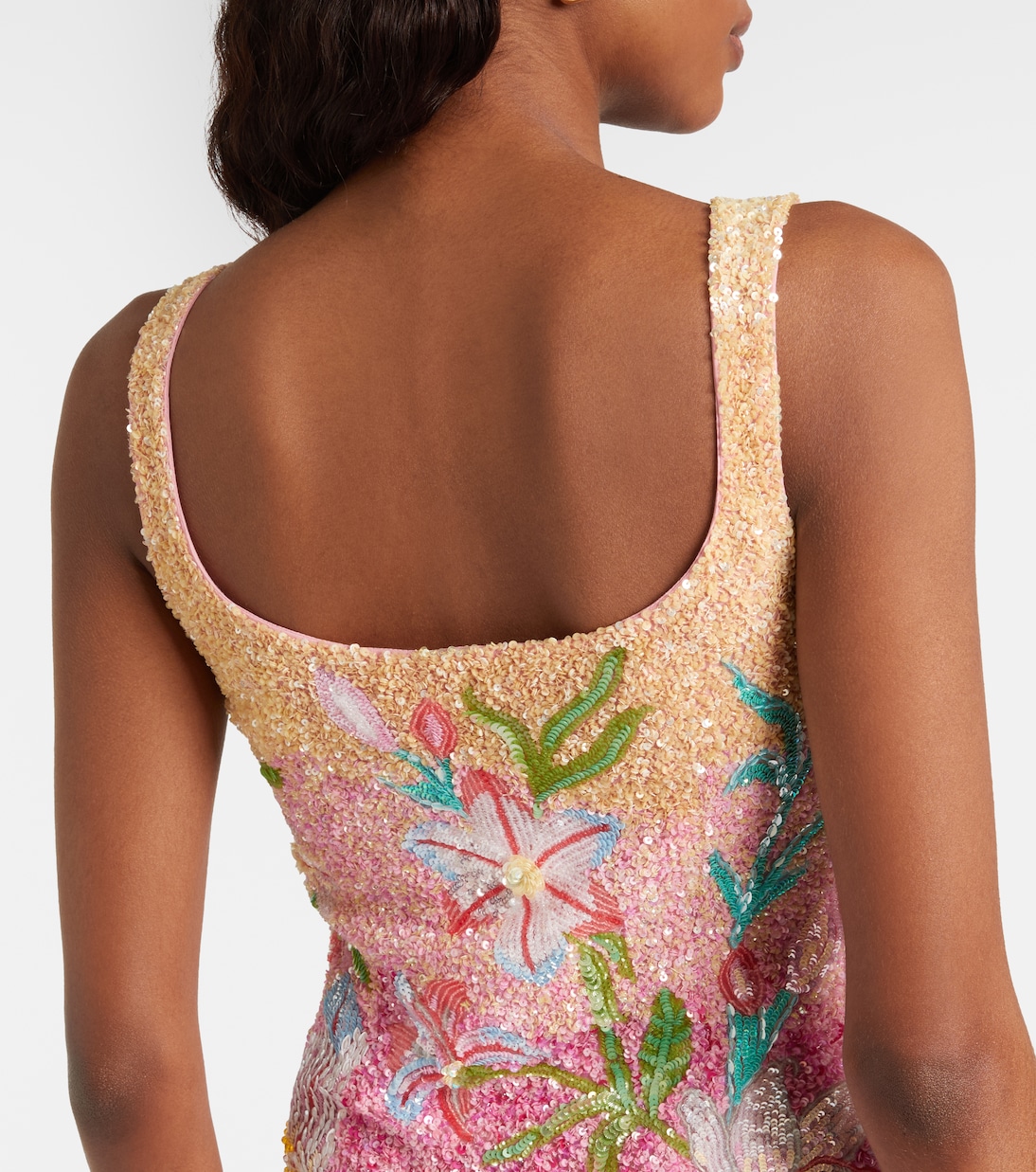 Abito corto Fleur Oasis con paillettes | Là Fuori