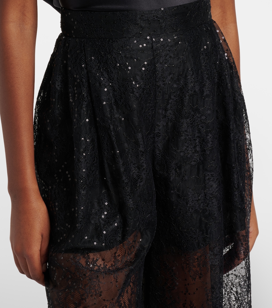 Sequined lace balloon pants | Nina Ricci
