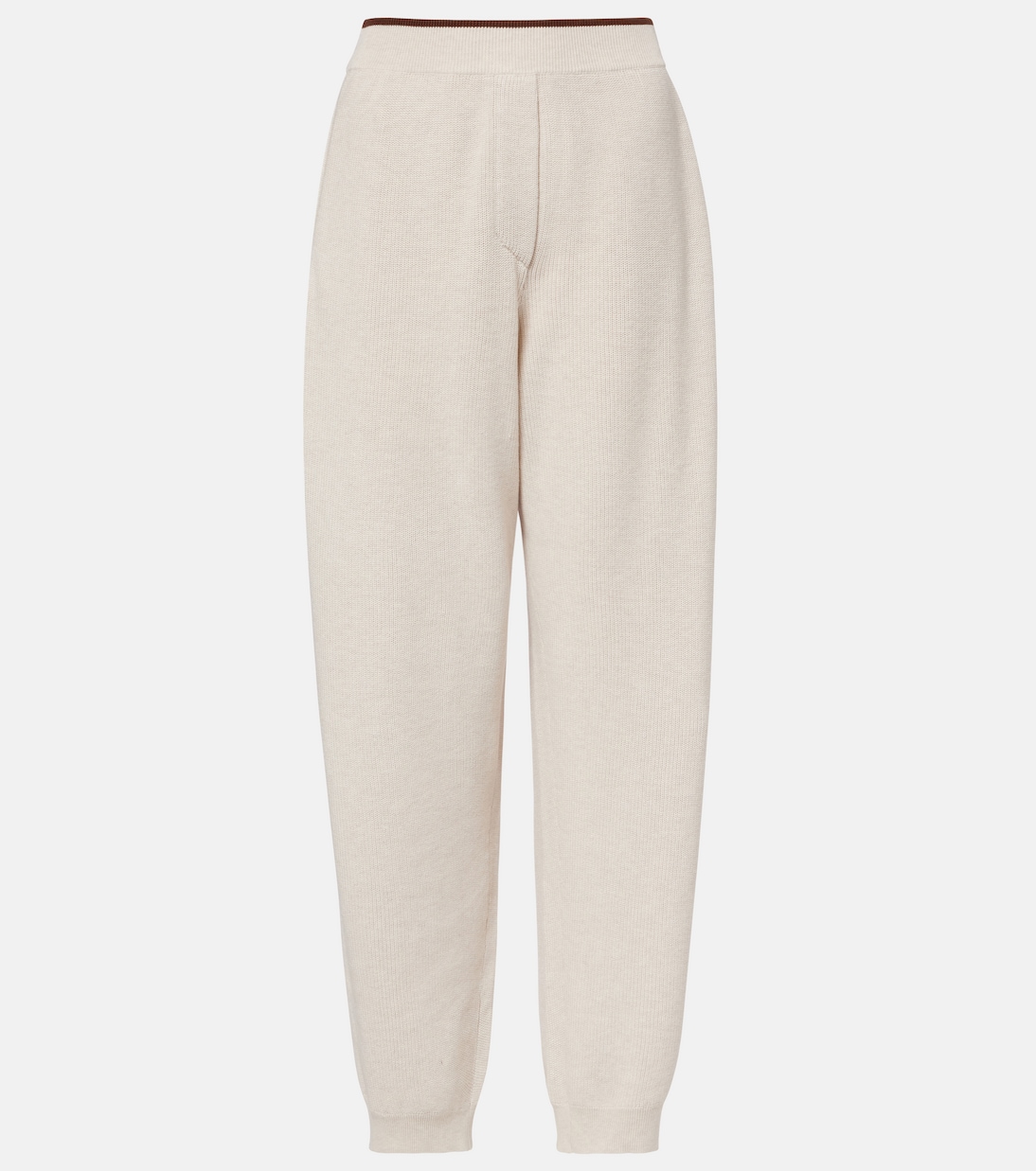 Cotton jersey sweatpants | Brunello Cucinelli