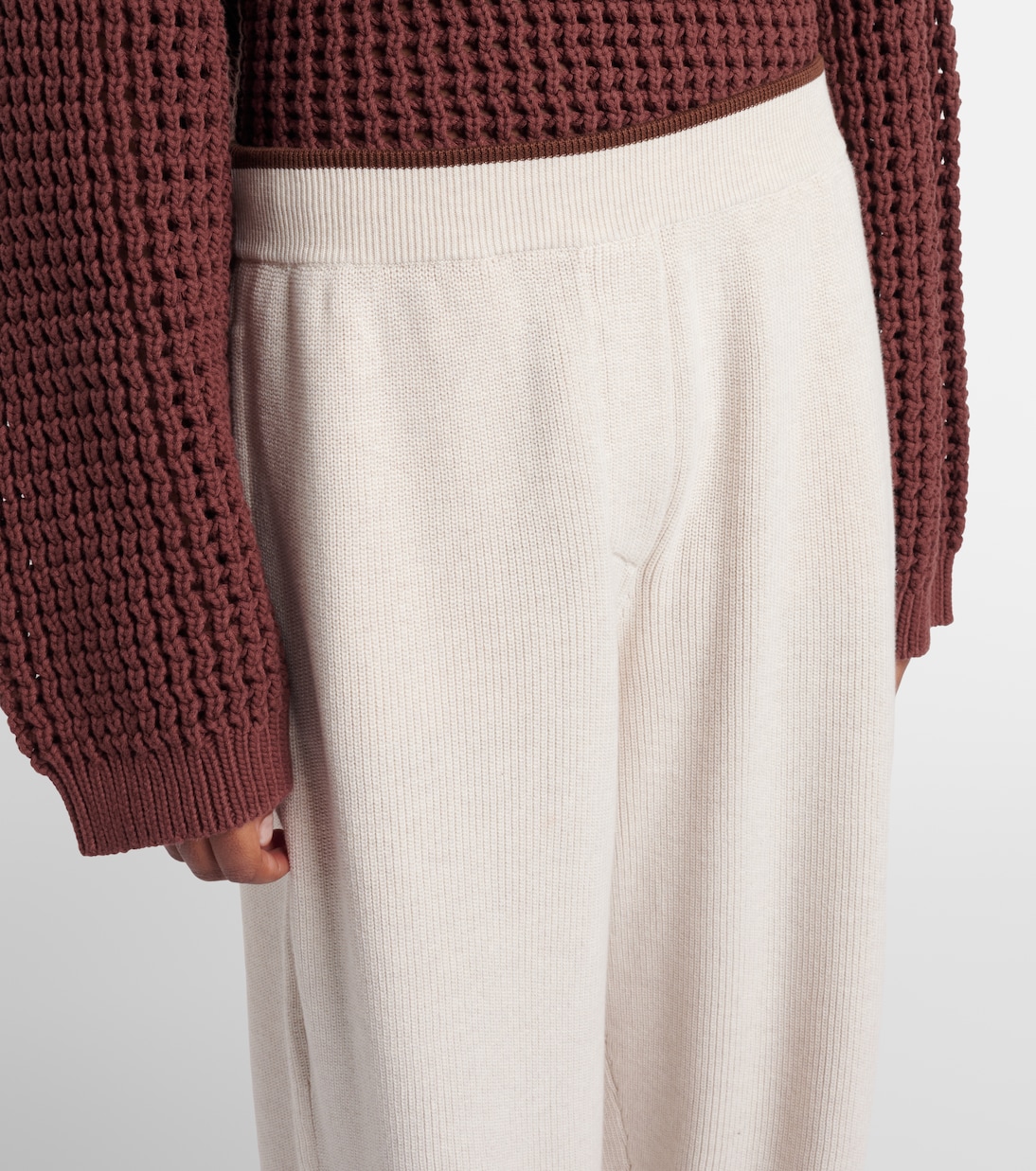 Cotton jersey sweatpants | Brunello Cucinelli