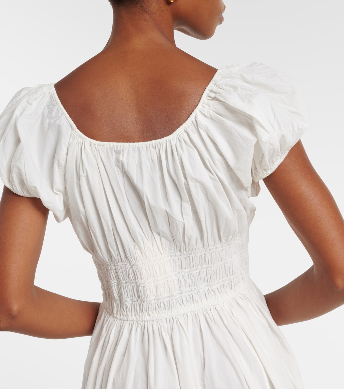 Midikleid Quinn aus Baumwollpopeline | Dôen