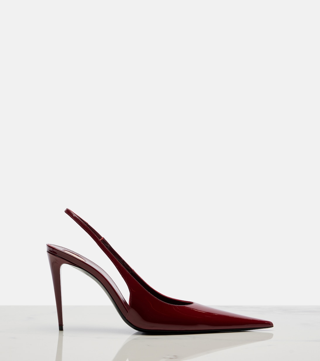 Guermantes 95 leather slingback pumps | Saint Laurent