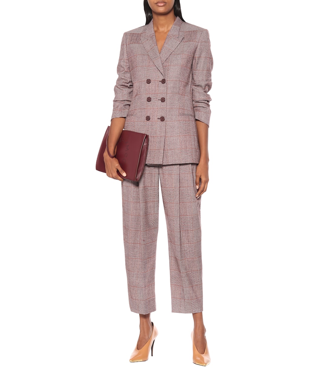 Double-breasted wool-blend blazer | Stella McCartney