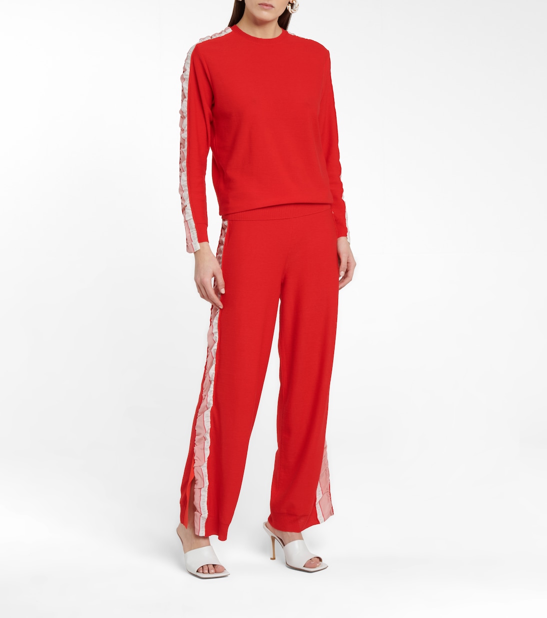 Silk-trimmed wool sweater | Stella McCartney