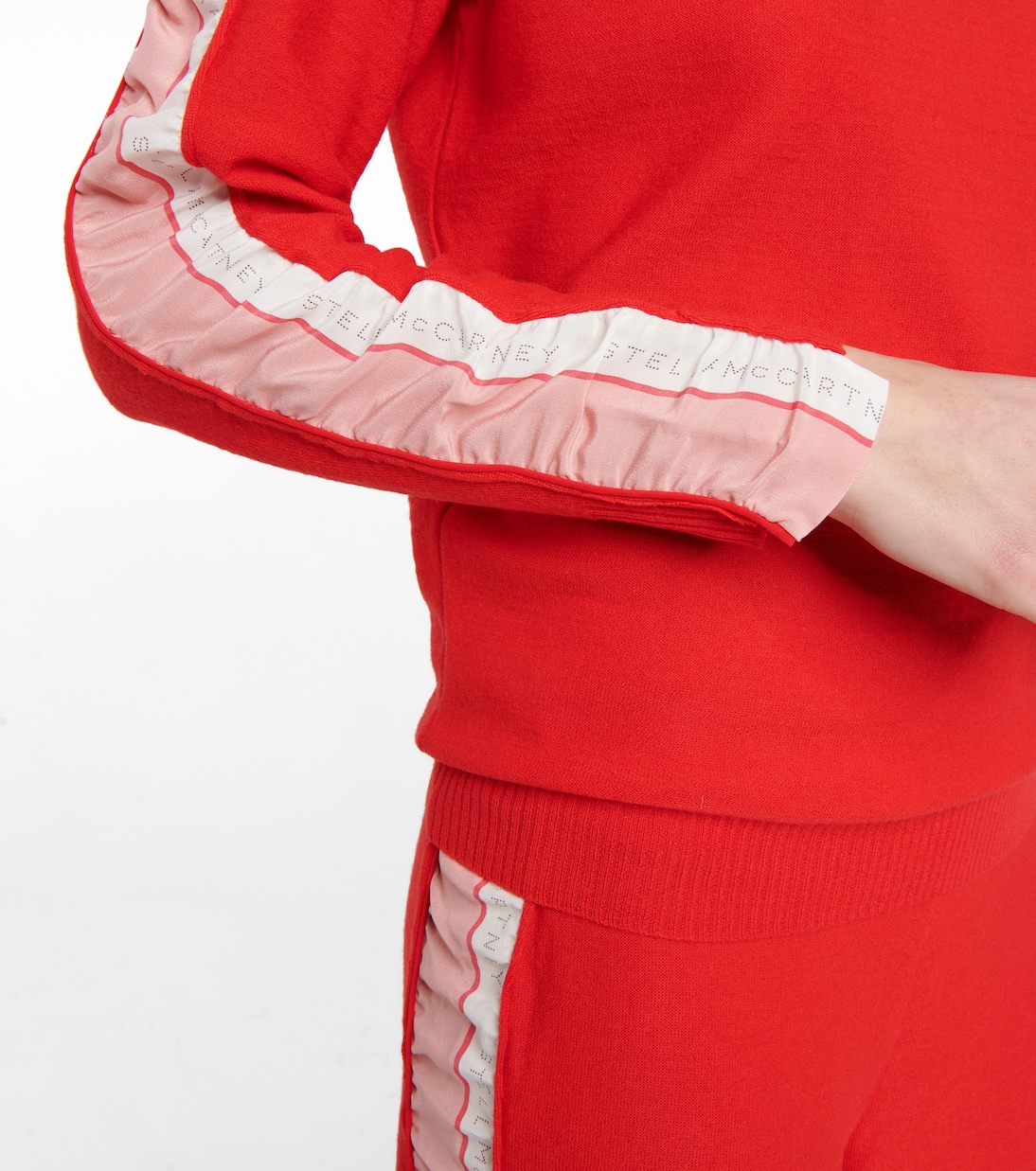 Silk-trimmed wool sweater | Stella McCartney