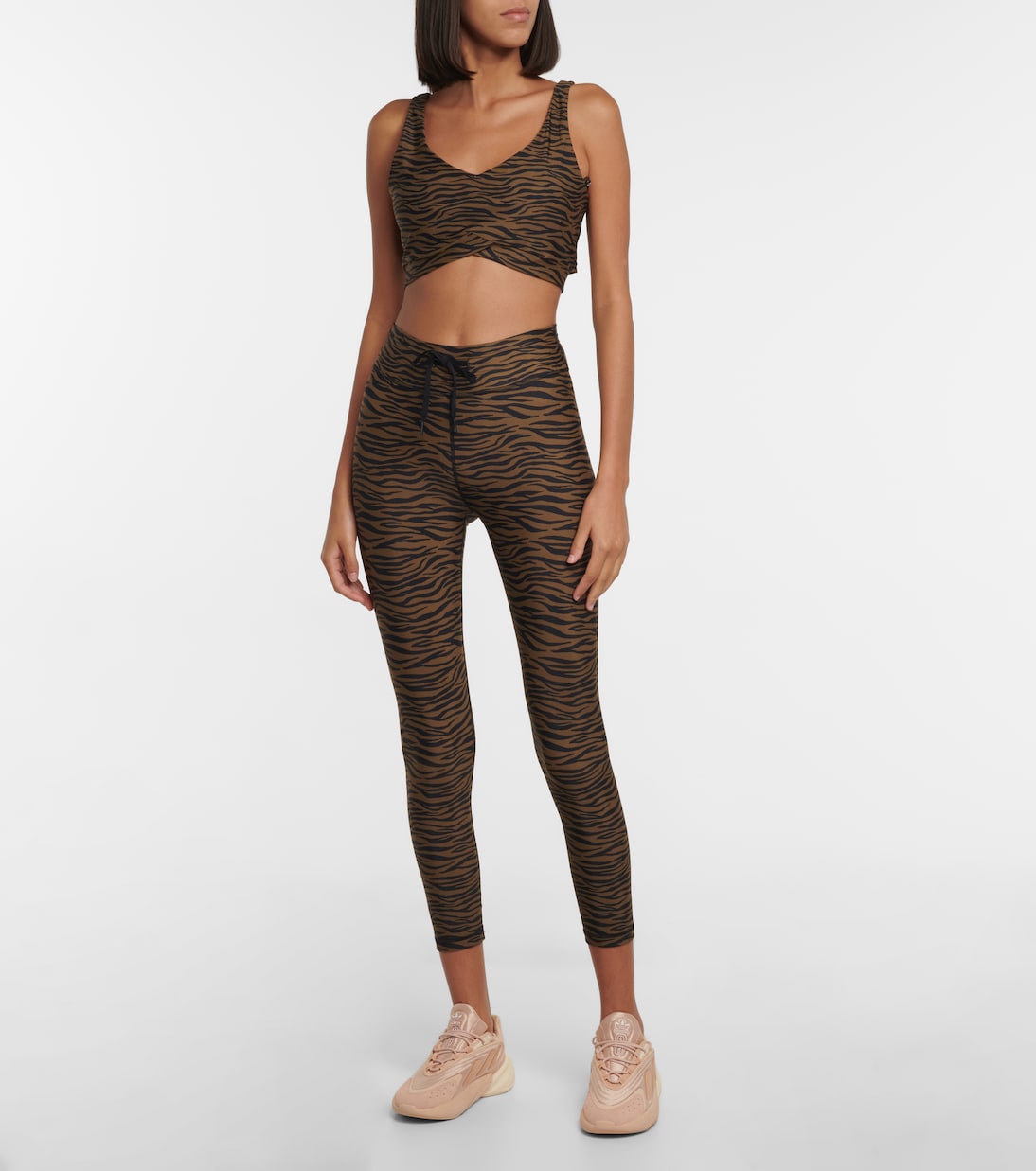 Crop top Malibu Tiger Bowie | The Upside