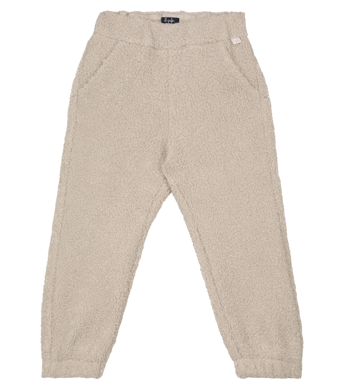 Jogginghose aus Faux Shearling | Il Gufo