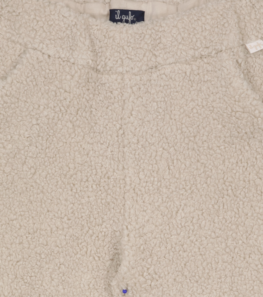 Jogginghose aus Faux Shearling | Il Gufo