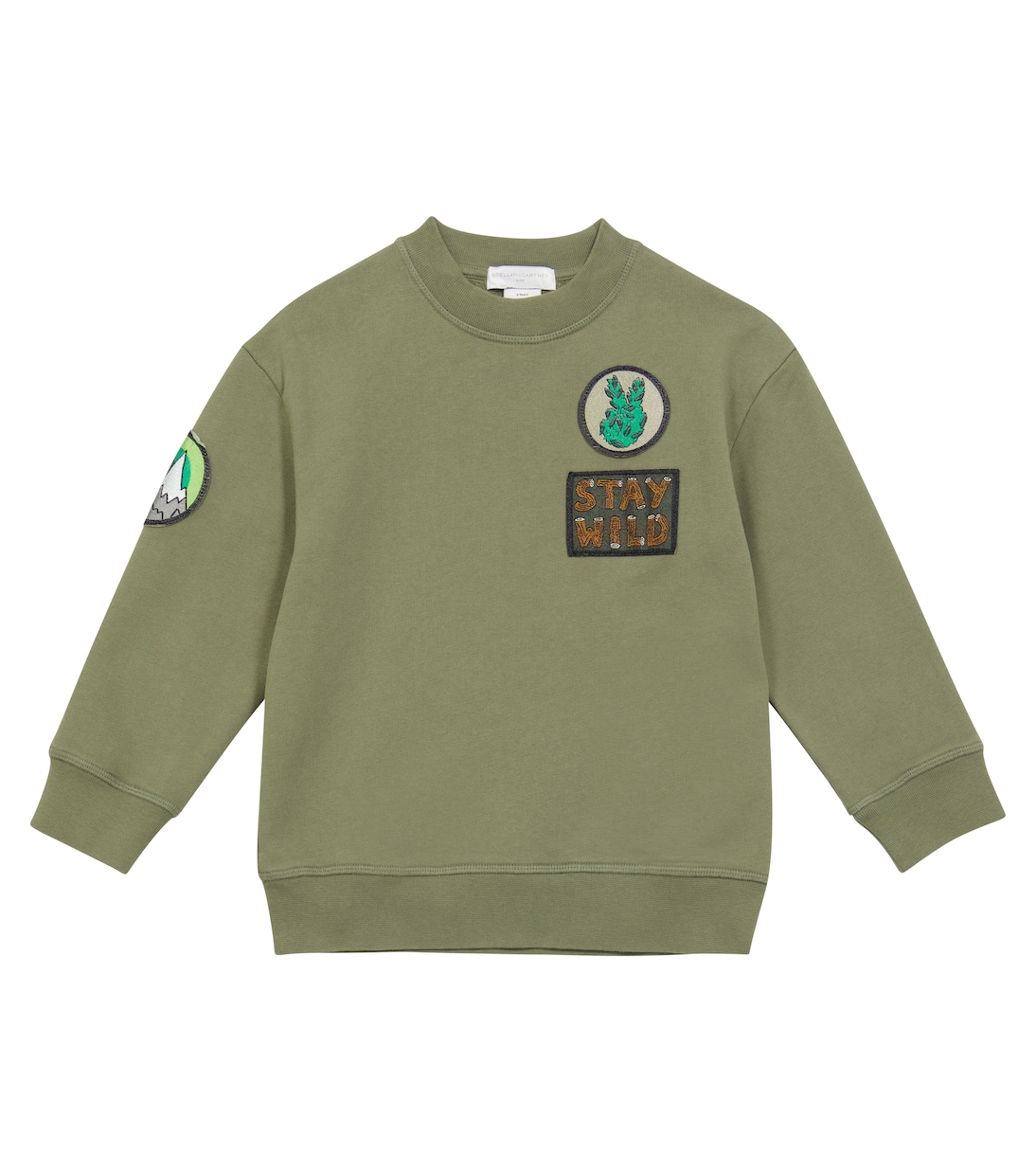 Sweat-shirt Appliqué en coton | Stella McCartney Kids