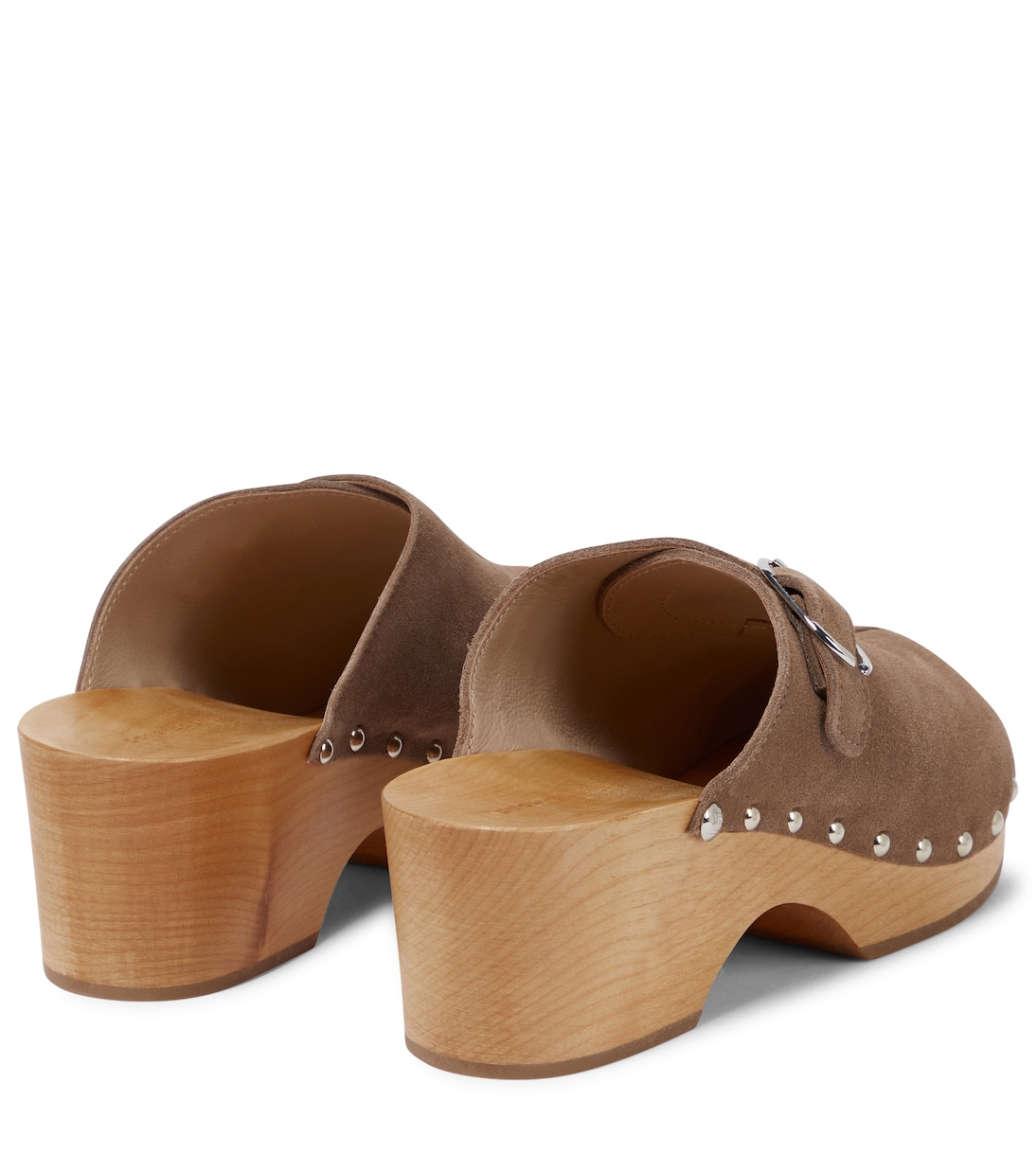 Suede clogs | Rabanne