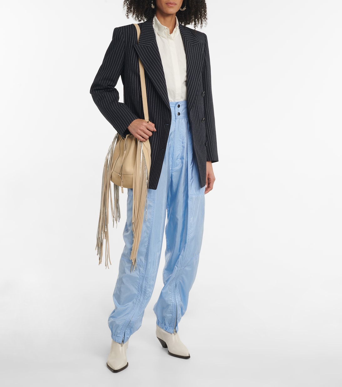 Olga high-rise zip-cuff trackpants | Isabel Marant