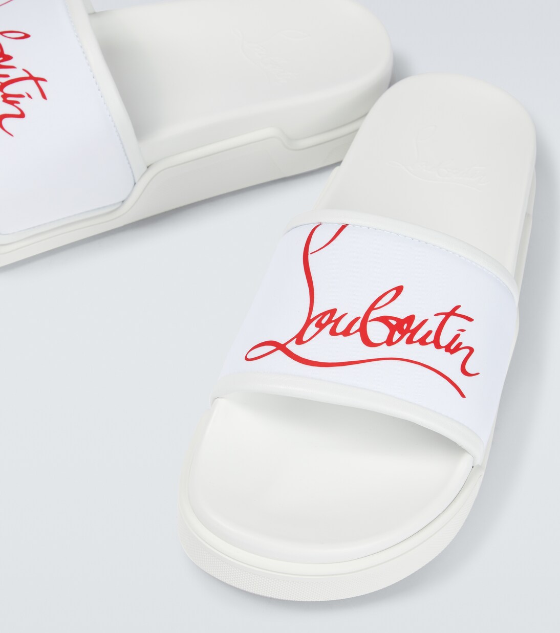 Navy Pool slides | Christian Louboutin