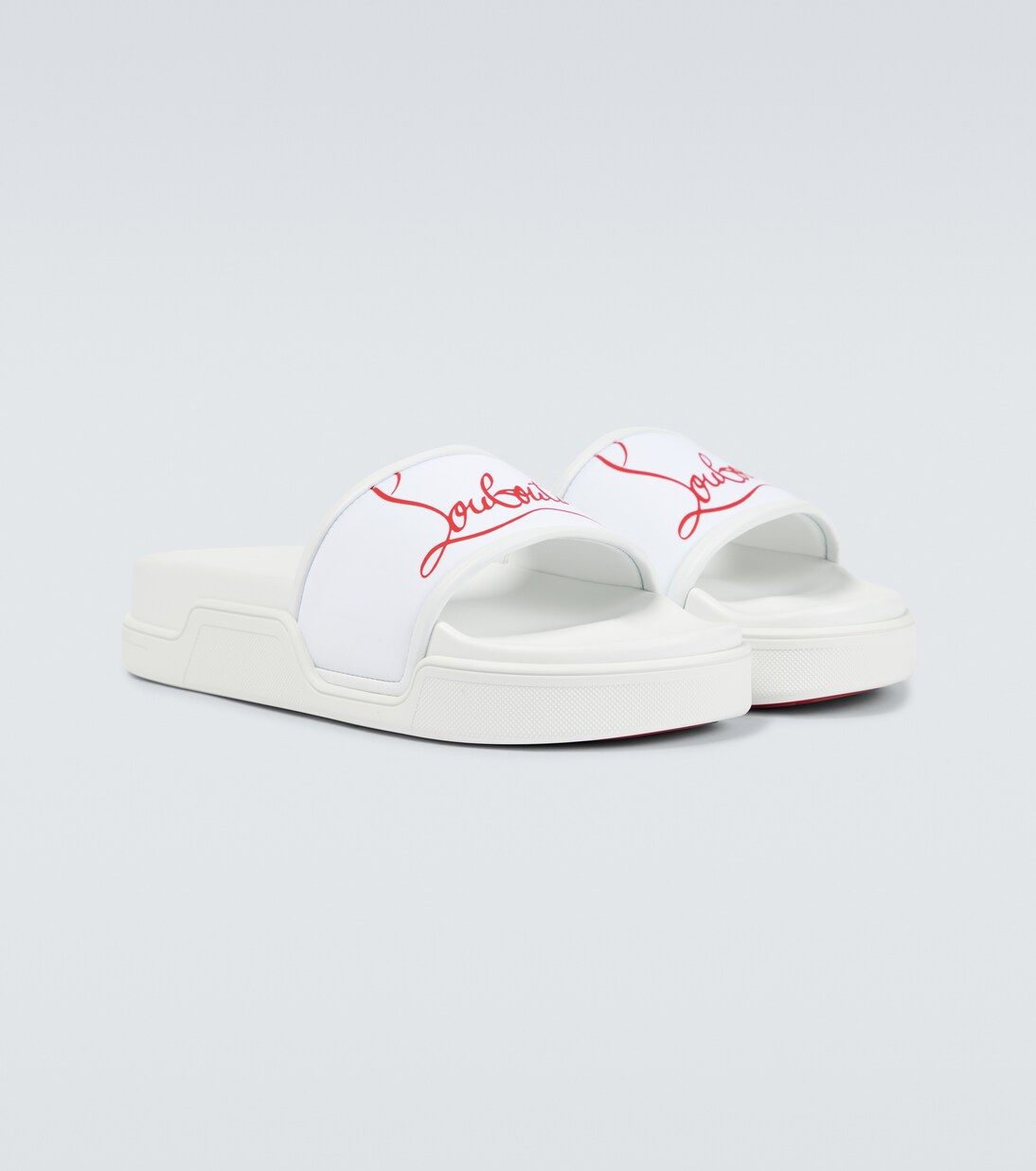 Navy Pool slides | Christian Louboutin
