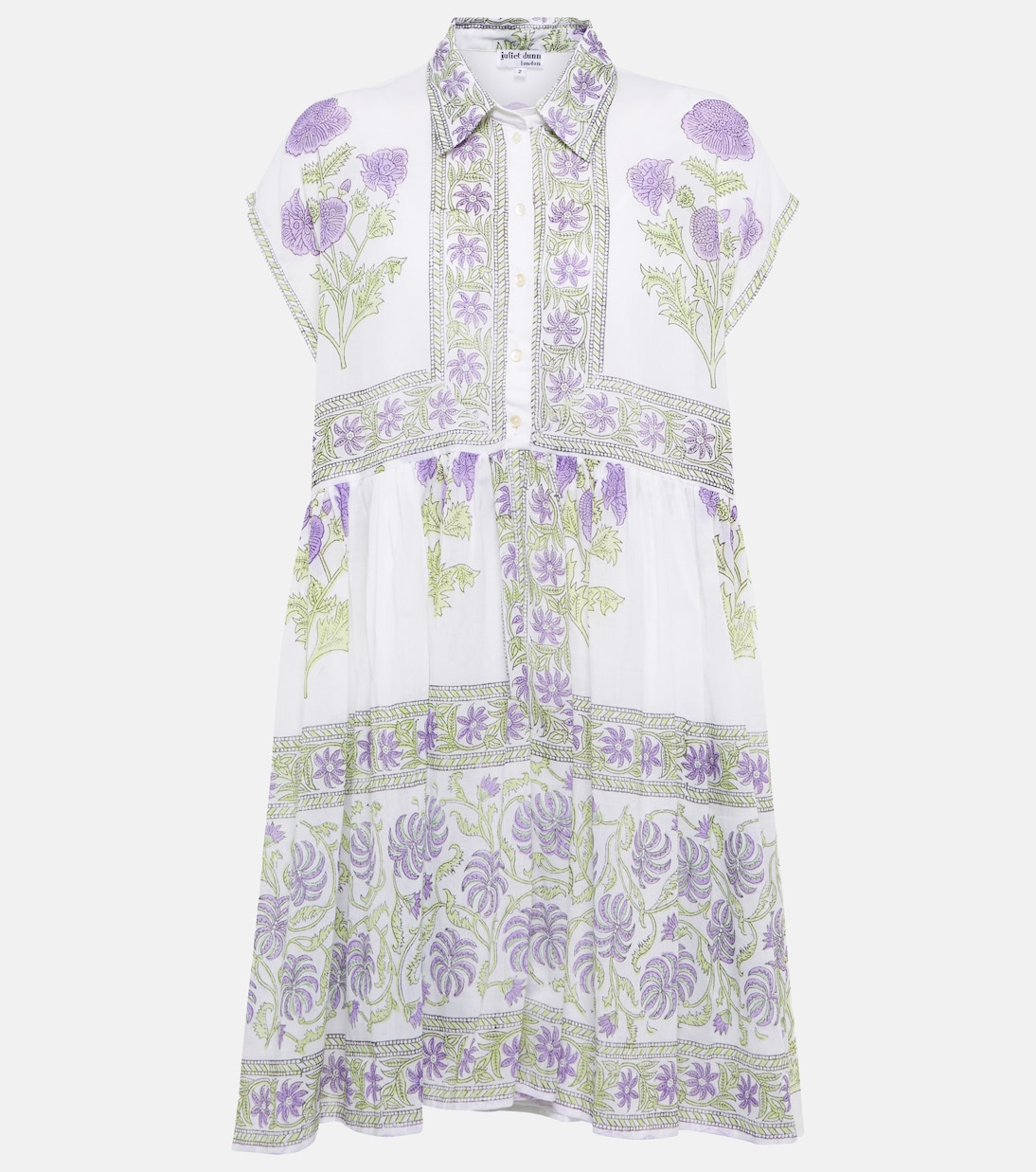 Robe en coton à fleurs | Juliet Dunn