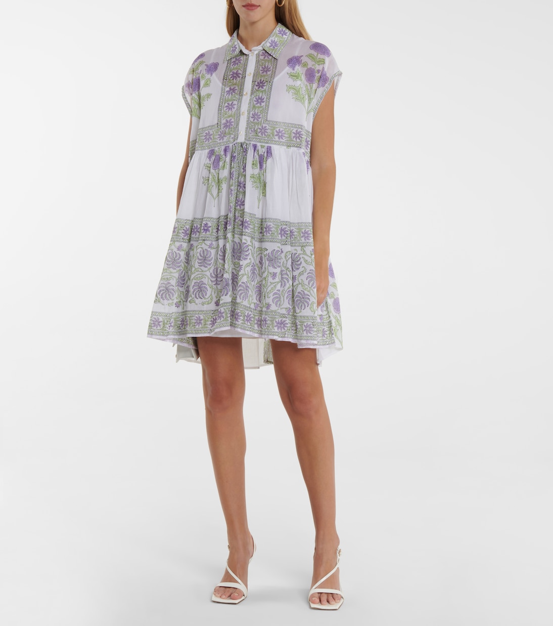 Robe en coton à fleurs | Juliet Dunn