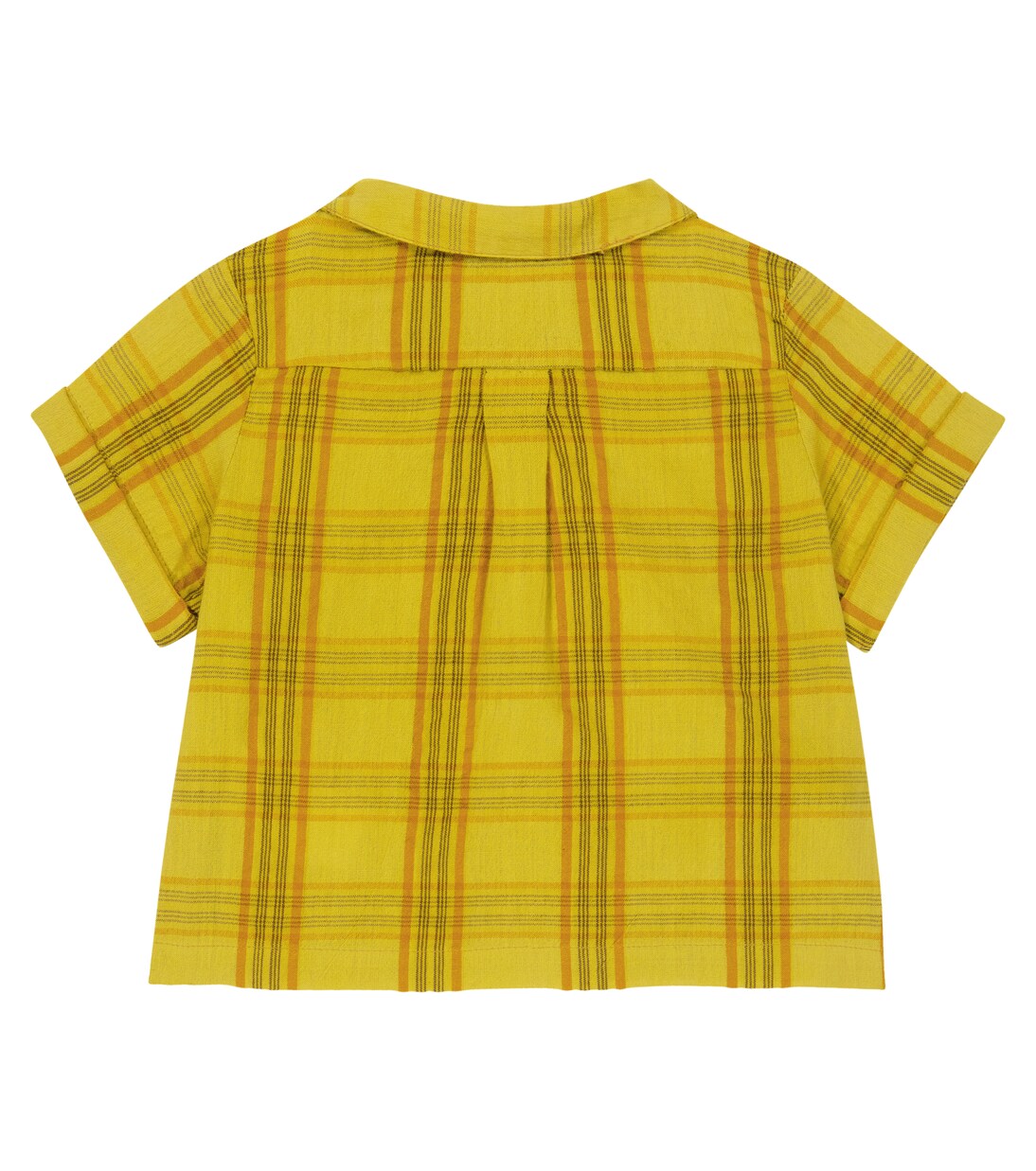 Blusa in cotone a quadri | Bonpoint