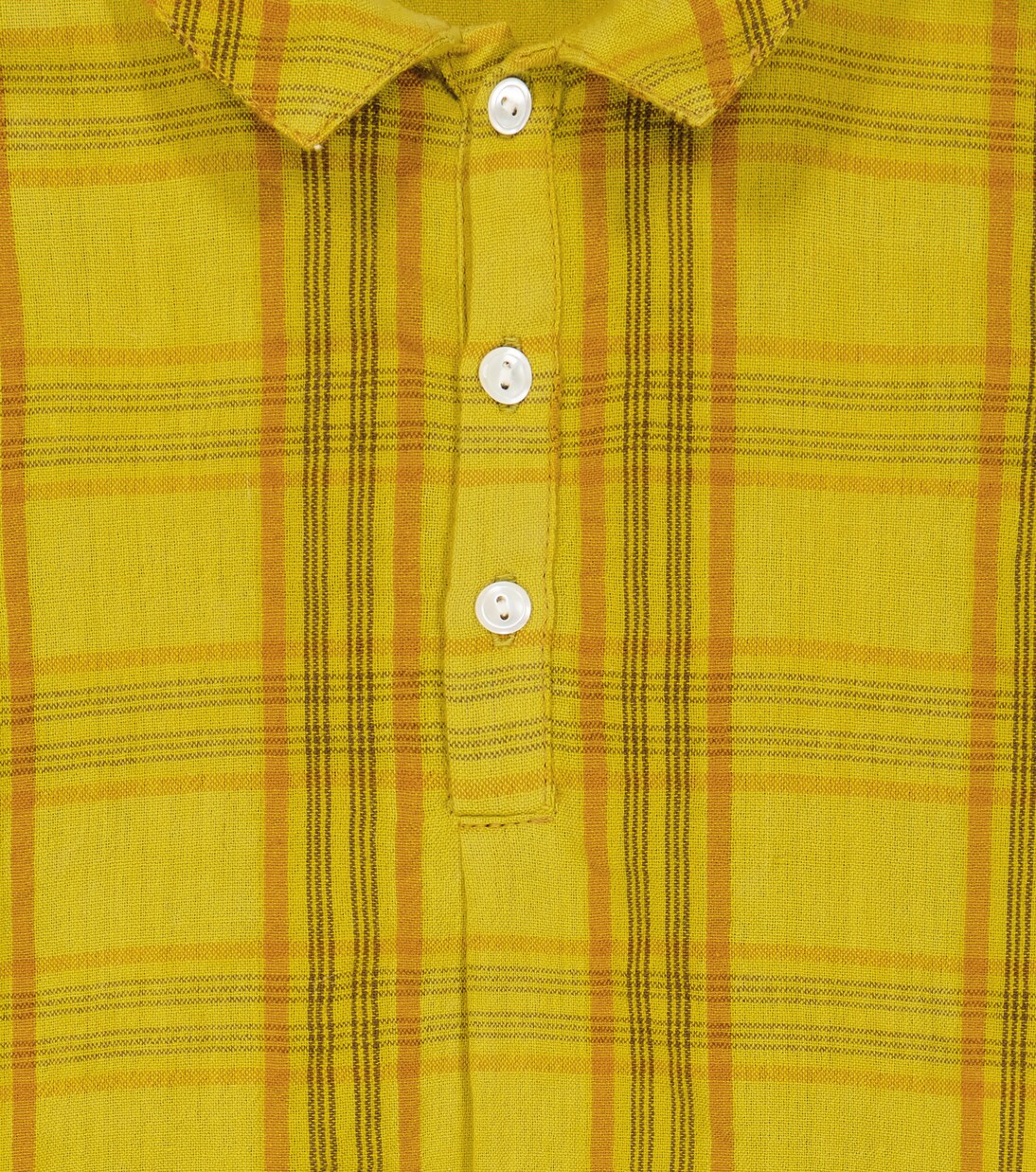 Blusa in cotone a quadri | Bonpoint