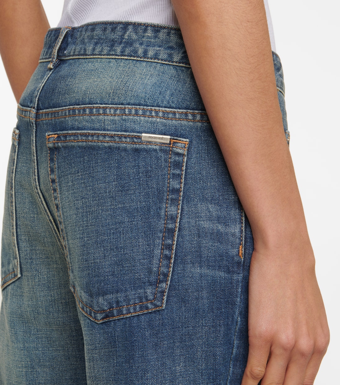 Jeans ajustados de tiro alto | Marant Etoile