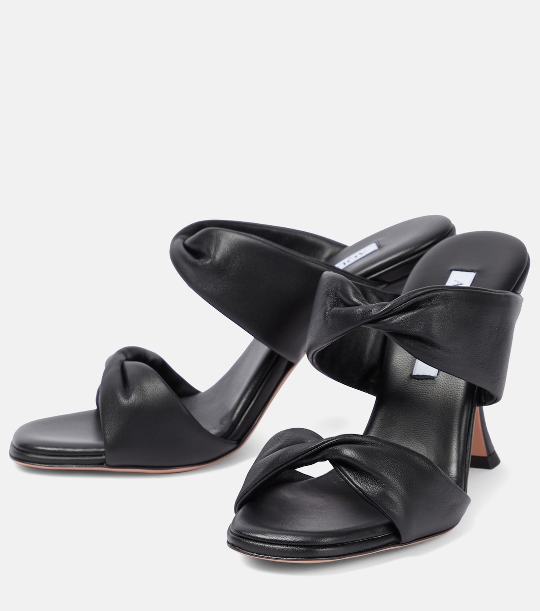 Mules Twist en cuir | Aquazzura