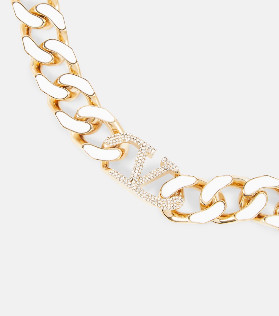 Choker VLogo à cristaux | Valentino