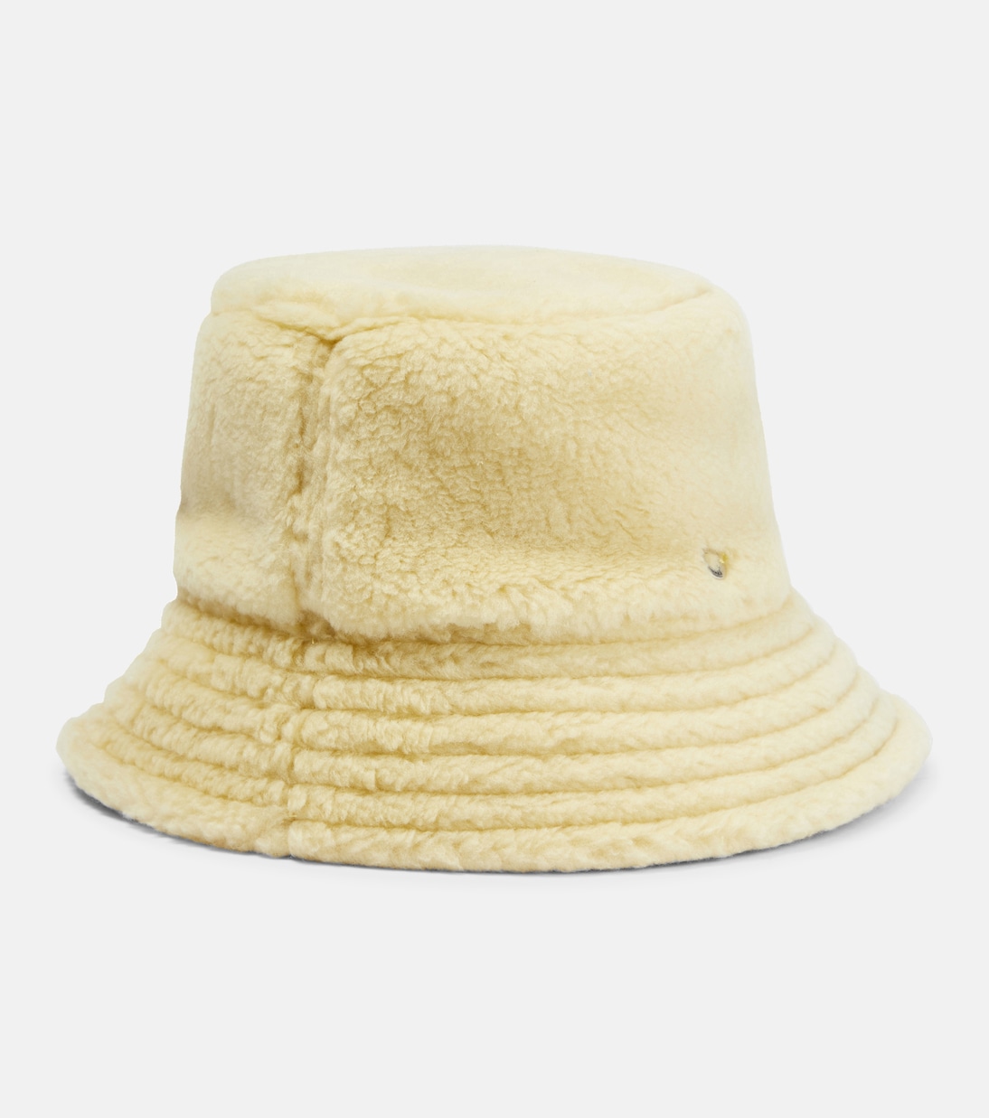 Cappello a secchiello Loro Piana in cashmere e seta, stile giovane e chic