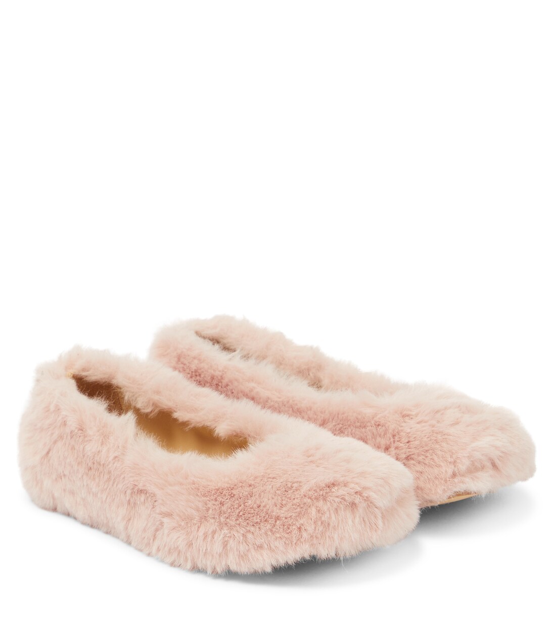 Ballerine in pelliccia sintetica | MM6 Maison Margiela Kids