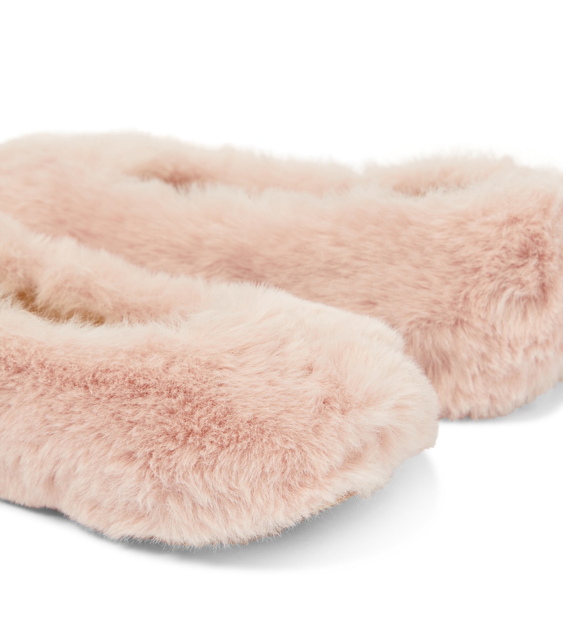Ballerine in pelliccia sintetica | MM6 Maison Margiela Kids