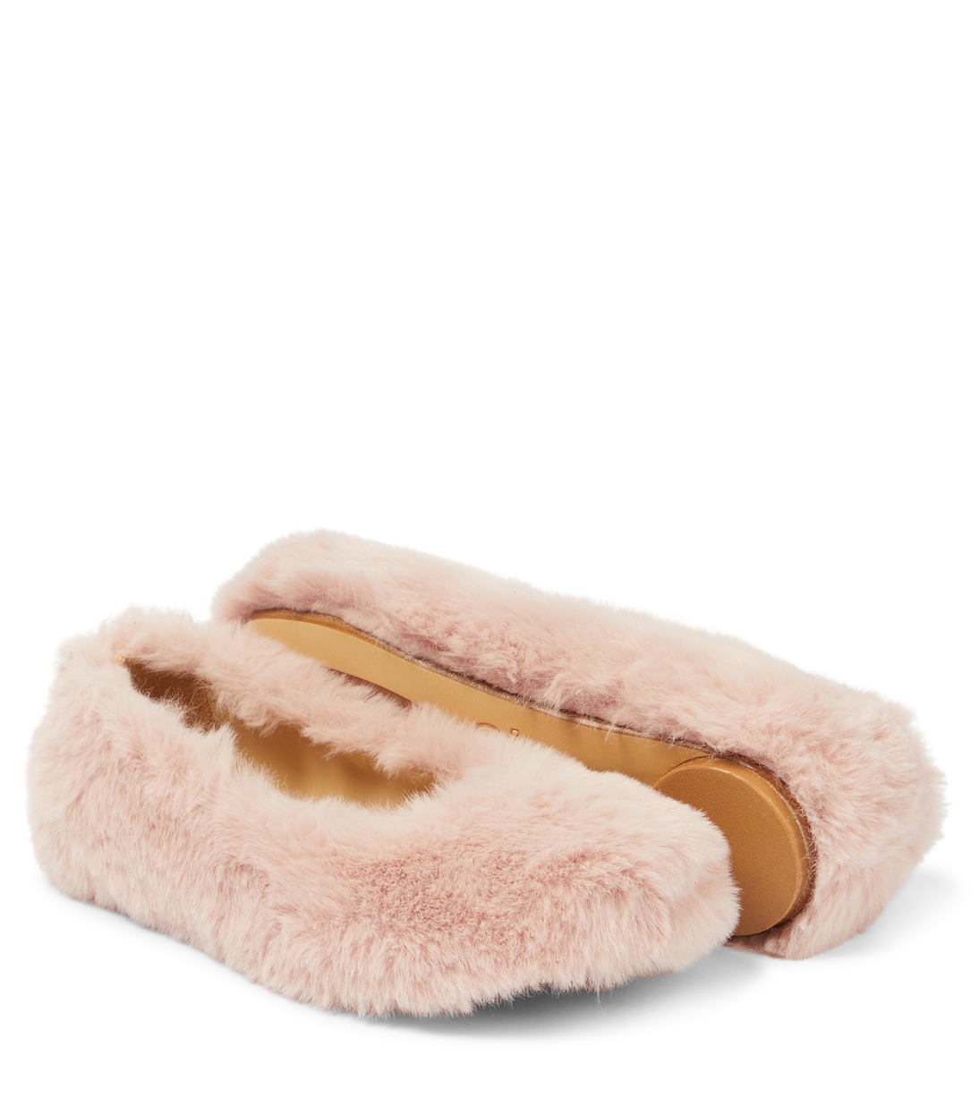 Ballerine in pelliccia sintetica | MM6 Maison Margiela Kids