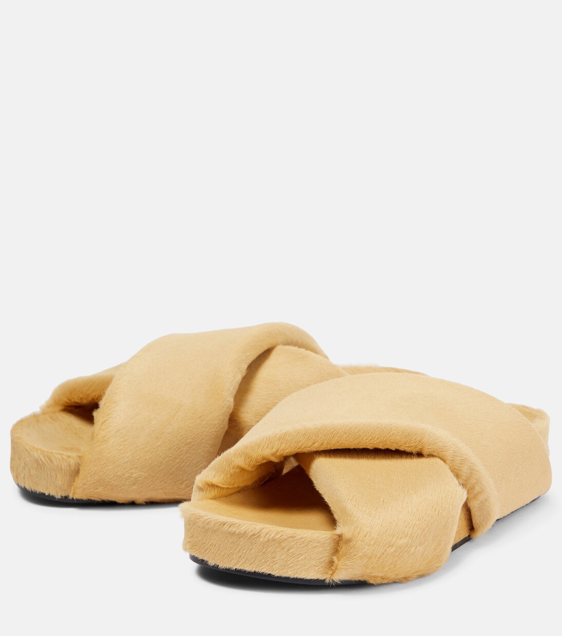 Sandali in shearling | Jil Sander