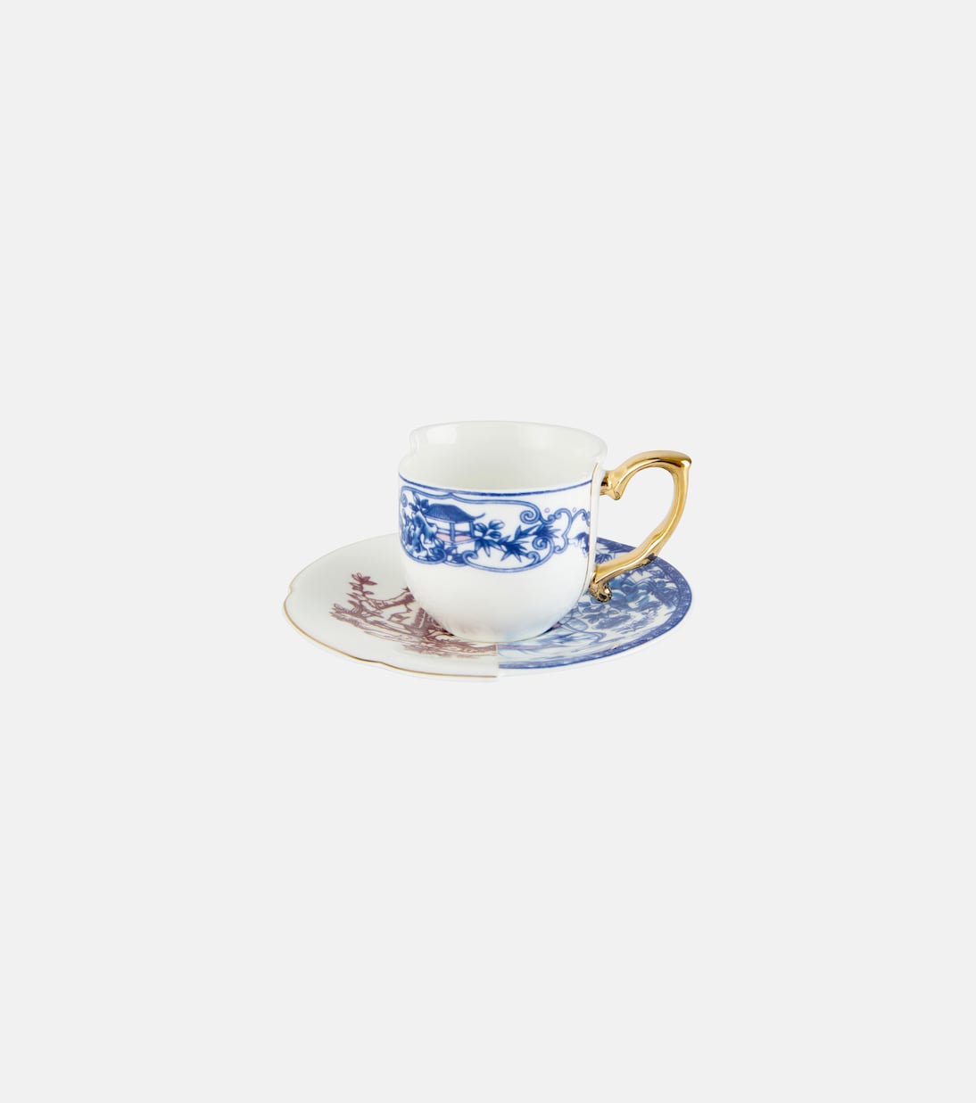 Hybrid Eufemia espresso cup and saucer set | Seletti