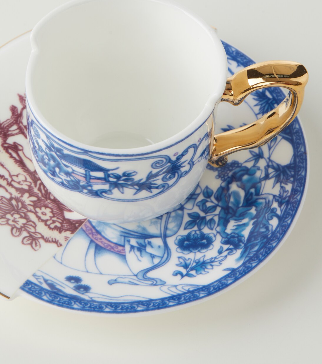 Hybrid Eufemia espresso cup and saucer set | Seletti